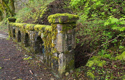 A rock wall