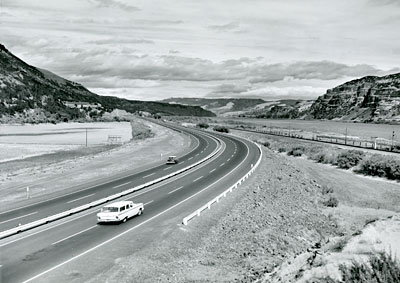 U.S. 30 divided highway