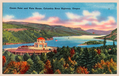 Vista House postcard