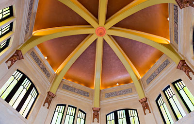 Vista House ceiling