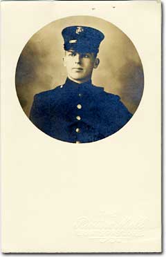 Private Elbert Harvey of Grants Pass