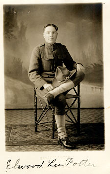 Pvt. Elwood Potter of Heppner