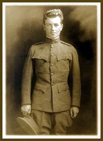 Delbert Reeves in his Oregon National Guard uniform.