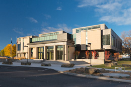 The Jefferson County Courthouse in Madras was constructed in 2016.