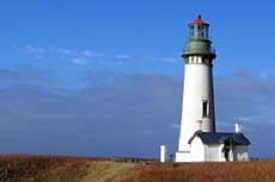 Yaquina Head Lighthouse.