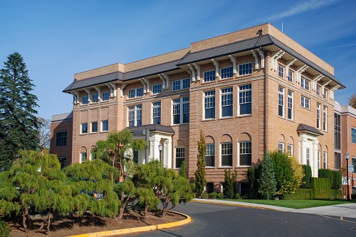 engineering building on George Fox campus