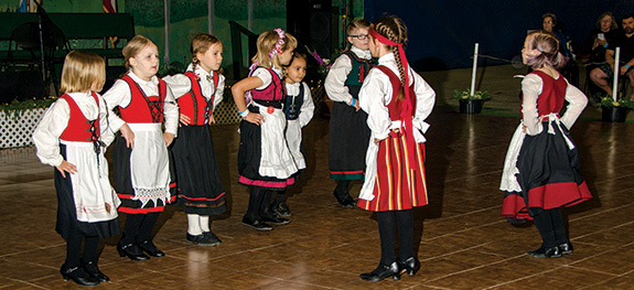 Children dancing