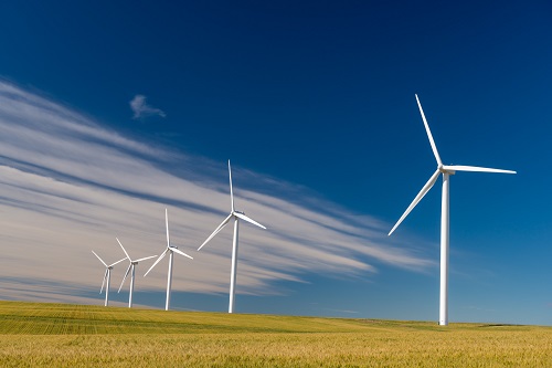 wind turbines