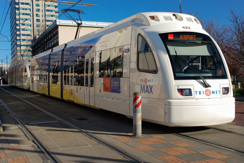 The MAX light-rail system