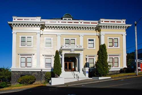 Museum building in Astoria.