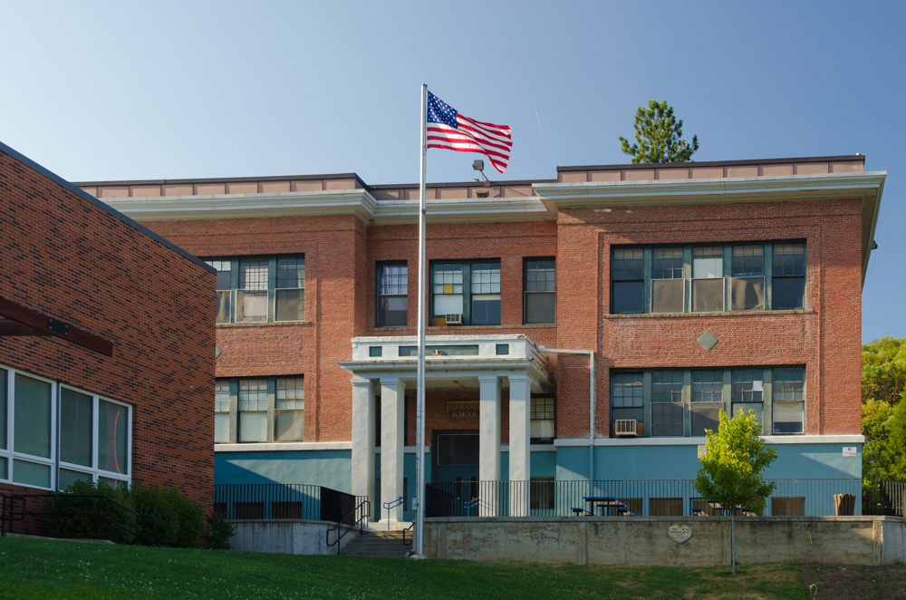 The A.J. Haney School in Gold Hill.